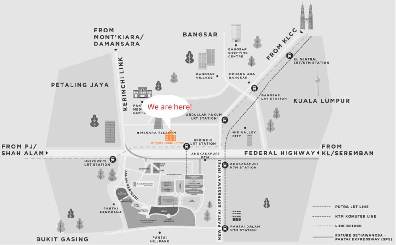 The Peak - Bangsar South Mid Valley Куала-Лумпур Екстер'єр фото